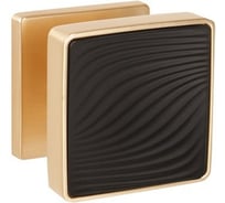 Ручка раздельная PUNTO K.EST.Q52.GIPNOZ SSG/BL-39 сатинированное золото/черный 61103