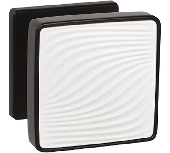 Ручка раздельная PUNTO K.EST.Q52.GIPNOZ BL/WH-24 черный/белый 60421