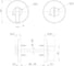 Ручка поворотная PUNTO BK6.R.EST.R52.JOY BL-24 черный 61119 2