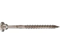 Евро-винт по дереву HIMTEX fix белый цинк, Torx 30 6*140 (100 шт.) 06140EUR