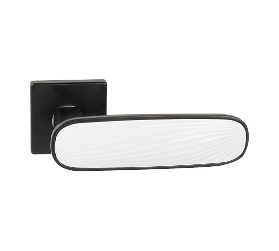 Ручка раздельная PUNTO K.EST.Q52.SHADE BL/WH-24 черный/белый 60431