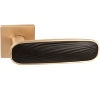 Ручка раздельная PUNTO K.EST.Q52.SHADE SSG/BL-39 сатинированное золото/черный 61107