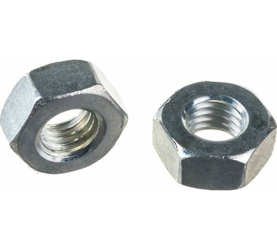 Гайка Стройметиз М 10 DIN 934 цинк (уп.80 шт) контейнер 3030061080