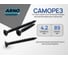 Саморез ARNO INDUSTRIES 4,2х89 1кг для крепления гипсокартона к металлопрофилю крупная резьба фосфатированное AB1104208914A07 2