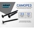 Саморез ARNO INDUSTRIES по 3,5х51 1кг гипсокартону для крепления листов к металлическому профилю крупная резьба фосфатированное AB1103505111523 2