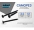 Саморез ARNO INDUSTRIES 3,5х51 1кг для крепления гипсокартона к профилю крупная резьба желтое цинкование AB1503505162098 2