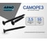 Саморез ARNO INDUSTRIES 3,5х55 мм 1кг для крепления гипсокартона исполнение 1 частичная резьба Россия AB1303505511V01 2