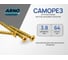 Саморез ARNO INDUSTRIES 3.8х64 мм 1кг для крепления гипсокартона к профилю крупная резьба желтое цинковое AB1503806462107 2