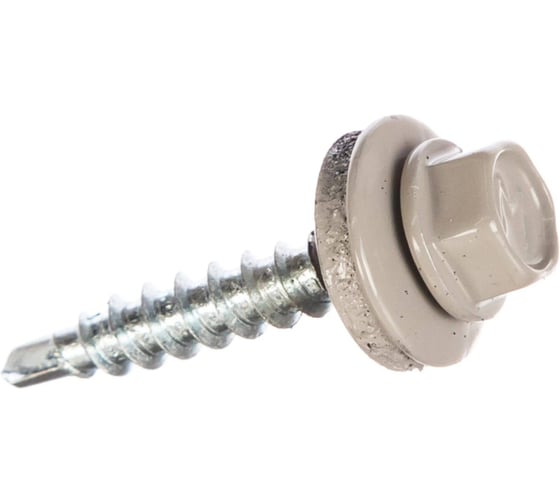 Саморез ARNO INDUSTRIES кровельный 5,5х25 мм 1кг. для крепления кровельных материалов RAL7004 сигнальный серый AB530550257430Ф