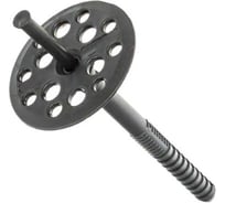 Дюбель ARNO INDUSTRIES 10х160 80 шт. для изоляции для крепления теплоизоляции с пластиковым гвоздем AG91010160P3R00