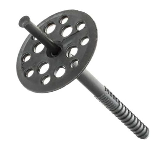 Дюбель ARNO INDUSTRIES 10х80 20 шт. для изоляции с пластиковым гвоздем для крепления теплоизоляции IZO AG91010080P4099