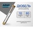 Рамный дюбель ARNO INDUSTRIES м 10х80 мм 5 шт для крепления оконных и дверных ра нейлон потайной монтажный бортик AGQ001008061125 2