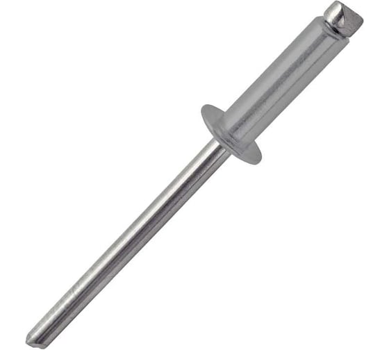 Заклепка вытяжная ARNO INDUSTRIES 4х10 155 шт. комбинированная для соединения листовых материалов RAL7004 сигнальный серый AK1304010074K98