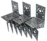 Уголок перфорированный TOOLAS 090 х 90 х 65, 10 шт 2340 3
