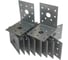 Уголок перфорированный TOOLAS 070 х 70 х 55, 10 шт 2342 3