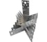 Уголок перфорированный TOOLAS 090 х 90 х 40, 10 шт 2341 3