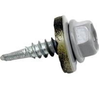 Саморез Крепстор 5,5х25 RAL 7004-серый, 75 шт. 4665317059712