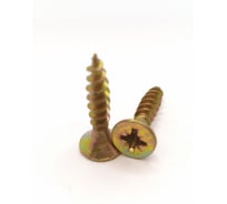 Саморез универсальный Крепстор 5х25 желтый цинк PZ, 400 шт. 4665317058159