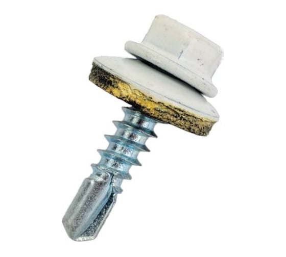 Саморез Крепстор 4,8х29 RAL 9003-белый сигнальный, 75 шт. 4665317059958