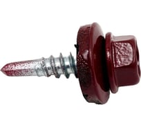 Саморез Крепстор 4,8х29 RAL 3005-винно-красный, 75 шт. 4665317059385