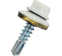 Саморез Крепстор 4,8х35 RAL 9003-белый сигнальный, 75 шт. 4665317059965