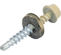 Саморез Крепстор 4,8х35 RAL 1014-слоновая кость, 75 шт. 4665317059194