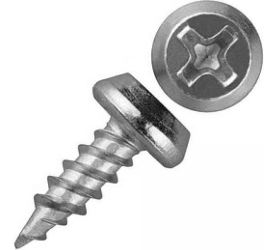 Саморез клоп Крепстор 3,5х11 острый цинк РН-2, 600 шт. 4665317058401