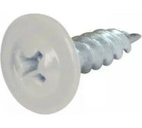 Саморез с прессшайбой Крепстор 4,2х32 острый RAL 9003 (ярко-белый), 150 шт. 4665317060923