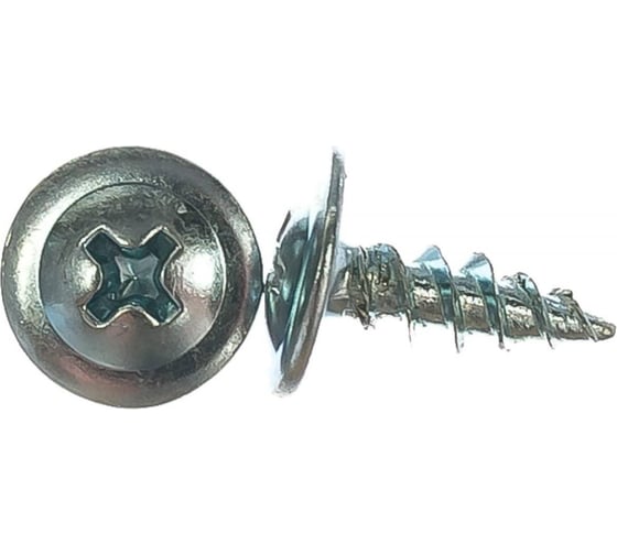 Саморез с прессшайбой Крепстор 4,2х32 Daxmer Pro цинк, 100 шт. 4665317061623