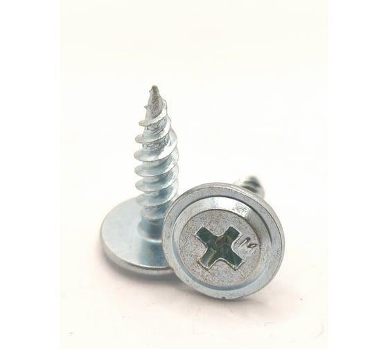 Саморез с прессшайбой Крепстор 4,2х19 Daxmer Pro цинк, 150 шт. 4665317061609 1