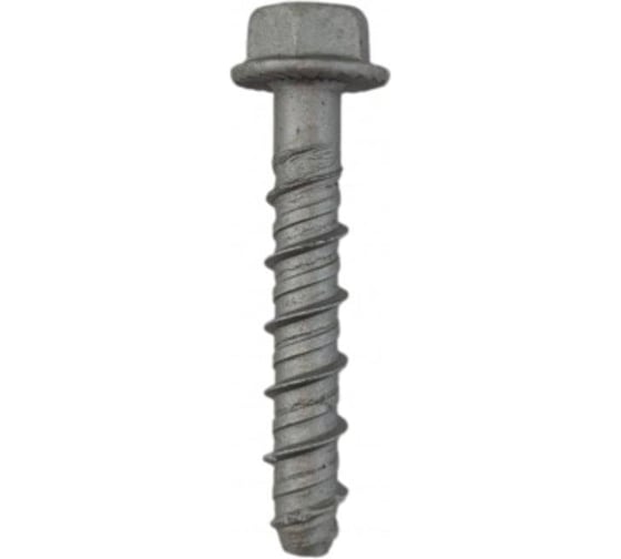 Шуруп для бетона Крепстор 10,5х90 PBW 10090 шестигранная головка с прессшайбой цинк, 3 шт. 4665317063467