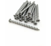 Шуруп для пенобетона Крепстор 8х100 GS 08100 потайная голова TORX цинк, 5 шт. 4665317064631