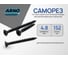 Саморез ARNO INDUSTRIES 4,8х152 20 шт для крепления гипсокартона исполнение 2 крупная резьба Россия AB1104815211G01 2