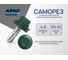 Кровельный саморез ARNO INDUSTRIES 4,8х50 1кг для крепления профнастила и металлочерепицы 51 RAL6005 зеленый мох окрашенный AB5304805165098 2
