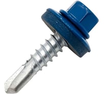 Саморез кровельный ARNO INDUSTRIES 4,8х51 1кг. для крепления кровельных листов цвет RAL5005 сигнально-синий AB5304805155N98