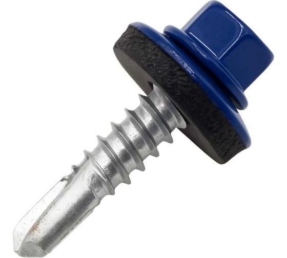 Саморез кровельный ARNO INDUSTRIES 5,5х19 мм 1кг. для крепления кровельных материалов RAL5002 ультрамариновый синий AB5305501952307