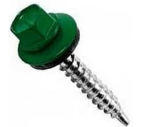 Саморез кровельный ARNO INDUSTRIES 8х29 75 шт. для крепления профнастила и металлочерепицы 4, RAL6005 зеленый мох AB530480296520Ф