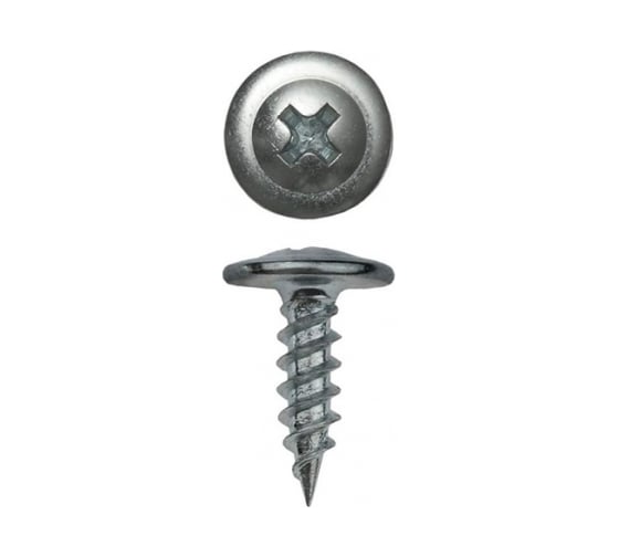 Саморез ARNO INDUSTRIES 4,2х16 мм 1кг. с прессшайбой острый для крепления листового металла и тонколистовых материалов оцинкованное покрытие AB3304201631098