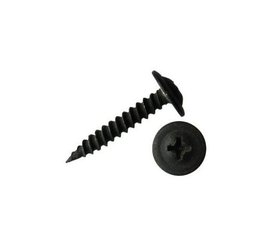 Саморез ARNO INDUSTRIES 4,2х51 1кг. с прессшайбой для крепления листового металла и тонких материалов острый наконечник фосфатированное покрытие AB3304205114105