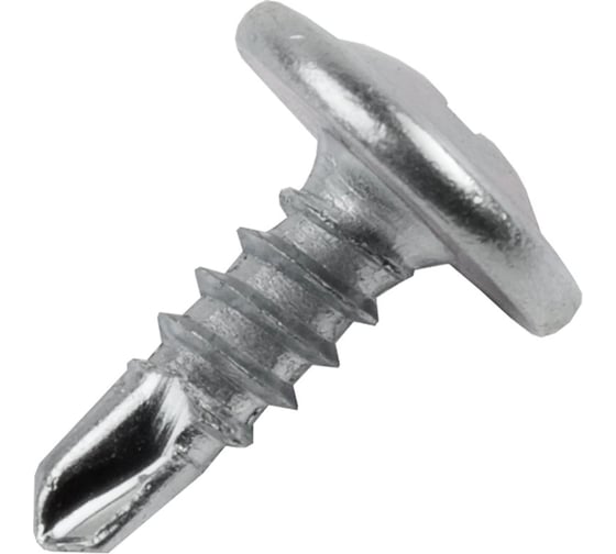 Саморез ARNO INDUSTRIES 4,2х76 мм 1кг. с прессшайбой со сверлом для крепления листового металла оцинкованная сталь AB3104207631007 1