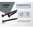 Саморез ARNO INDUSTRIES 4,8х95 мм 1кг для крепления гипсокартона к металлическому профилю крупная резьба фосфатированное AB1104809511N07 2