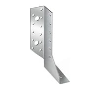 Опора балки ARNO INDUSTRIES 25х140х76 5 шт. левая для крепления деревянных балок и монтажа перекрытий сталь оцинкованная ШТ AJИ02514023Л099