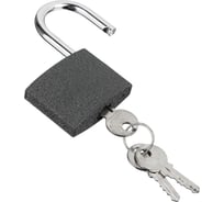 Навесной замок РОКОТ Серый металл 50 мм 673-014