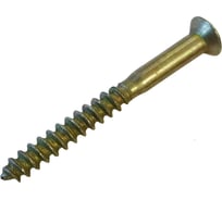 Шуруп ARNO INDUSTRIES 6х200 1кг. для дерева потайная головка для крепления деревянных конструкций желтое цинкование AB7106020064G98