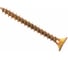 Шуруп ARNO INDUSTRIES потайной 4,5х40 1кг для дерева желтый цинк AB7104504067007 1