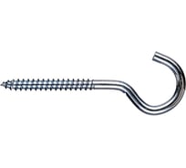 Шуруп крючок С-образный ARNO INDUSTRIES 5х70 10 шт. для подвешивания и крепления оцинкованное покрытие ABR305007030298