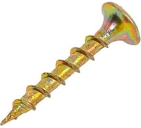 Саморез ARNO INDUSTRIES 3,5х51 1кг. для крепления гипсокартона крупная резьба  желтое цинковое покрытие AB1503505161098