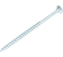 Шуруп для дерева Bohrer 6x90, универ., белый, 150 шт. SWZ-6х90-150