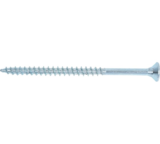 Шуруп для дерева Bohrer 6x90, универ., белый, 150 шт. SWZ-6х90-150