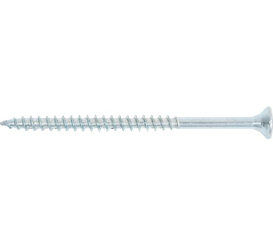 Шуруп для дерева Bohrer 6x90, универ., белый, 150 шт. SWZ-6х90-150